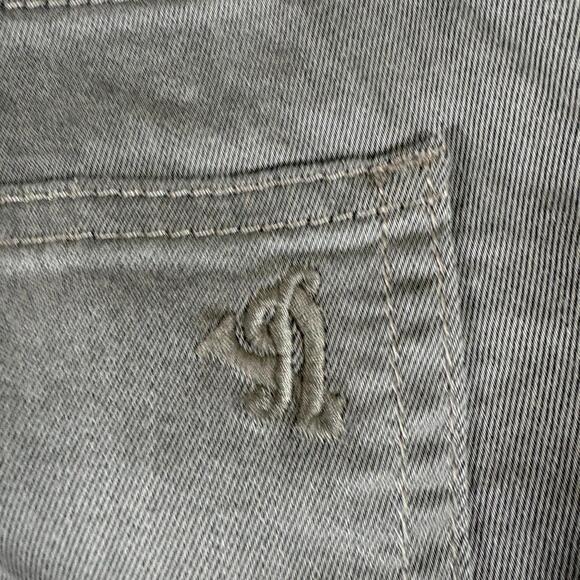 VIP Jeans Womens 8/10 Y2K Wide Leg Cargo Pants Brown Multi Pocket Stretch - Picture 10 of 10